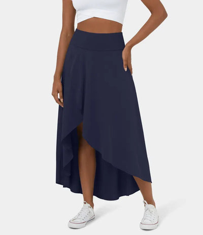 Breezeful™ lange rok met hoge taille en onderbroekje