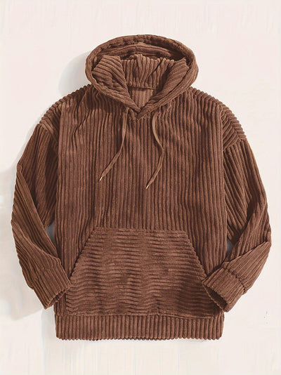 “Urban Cord Hoodie” - Trui met capuchon van ribfluweel