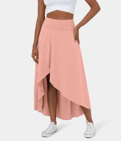 Breezeful™ lange rok met hoge taille en onderbroekje