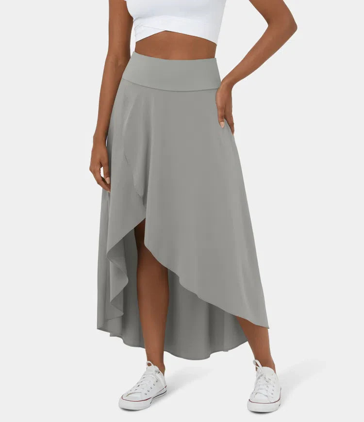 Breezeful™ lange rok met hoge taille en onderbroekje