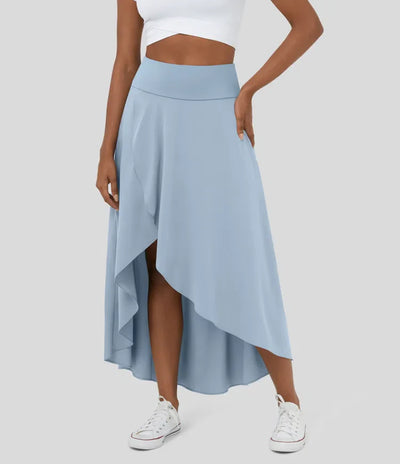 Breezeful™ lange rok met hoge taille en onderbroekje