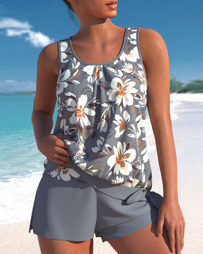 Yara™ Tankini in casual stijl met bloemenprint