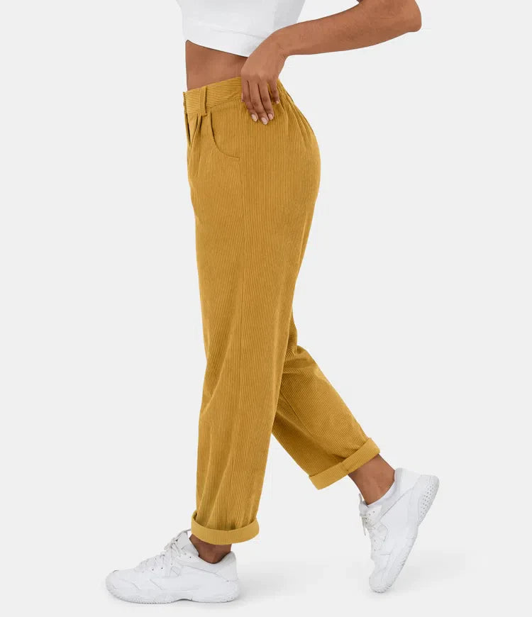 Chloe™ - Dames corduroy broek