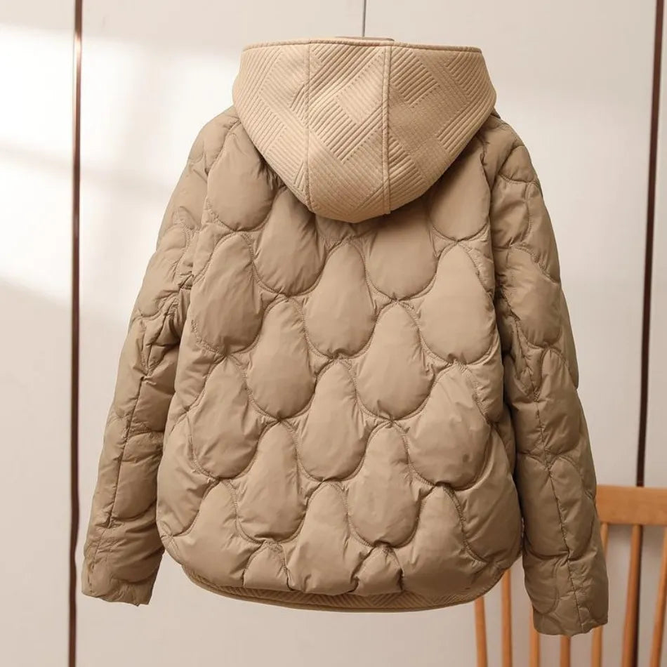 L'aruablend Puffer Coat van Victoria Vellure™