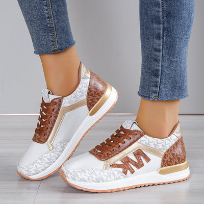 MK Stijlvolle suède sneakers